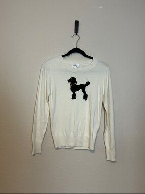 Original Milly of New York Black Poodle Sweater Size Medium